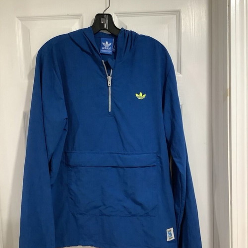 Adidas 25 Originals Blue Label Windbreaker like new, size medium