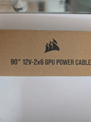 Corsair PSU 90 12V-2x6 Style A cable like new