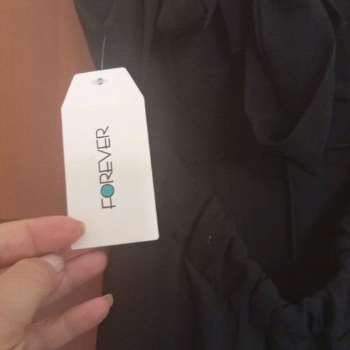 Forever one-piece jumpsuit new, black and pink, one size
