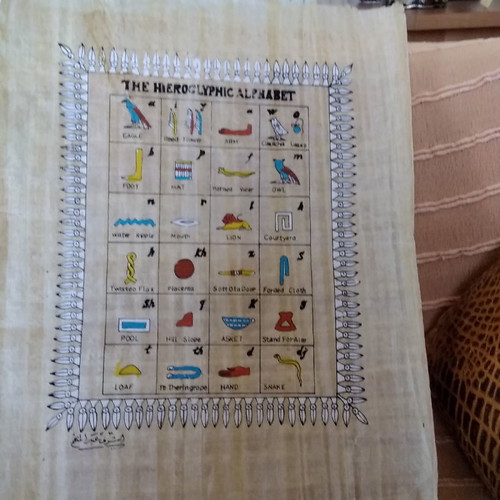 Papyrus Egypt used with Egyptian images