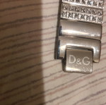 Ρολόι Dolce Gabbana γυναικείο σαν καινούργιο, ασημί