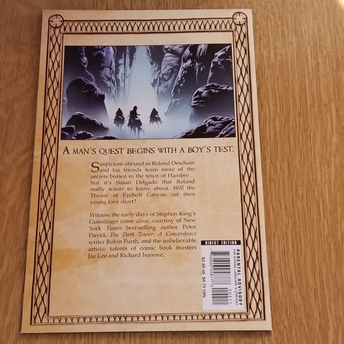 Dark Tower The Gunslinger Born #4 comic like new