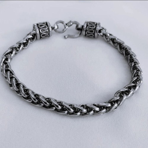 Vikings Nordic Style Bracelet New Silver 21cm