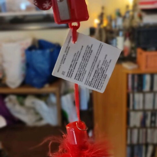 Pencil sharpener with decorative feather new