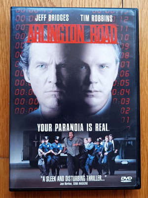 Arlington Road (Ο Ύποπτος της οδού Άρλινγκτον) DVD μεταχειρισμένο χωρίς ελληνικούς υπότιτλους
