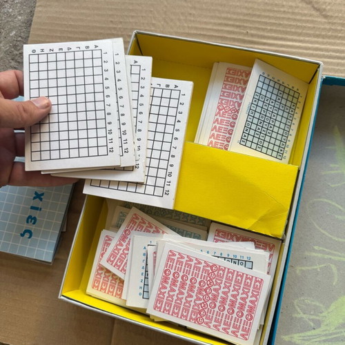 Lexomachies game used, perception and wit