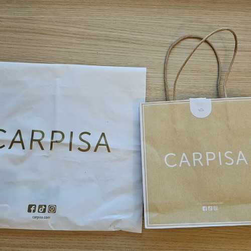 Carpisa keychain heart with initial I new with tags