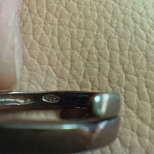 Silver 925 ring used, women's adjustable size