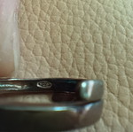 Silver 925 ring used, women's adjustable size