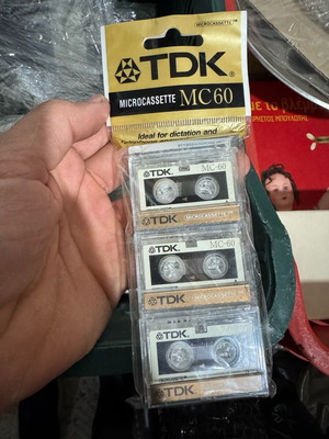 Μικροκασέτες TDK Microcassette MC60 καινούργιες