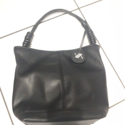 Verde handbag like new, black, 33x25 cm