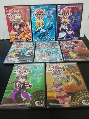 Bakugan Battle Brawlers DVD set used, dubbed Greek