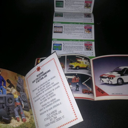 Collectible prospectuses like new, pack of 3 from 1982