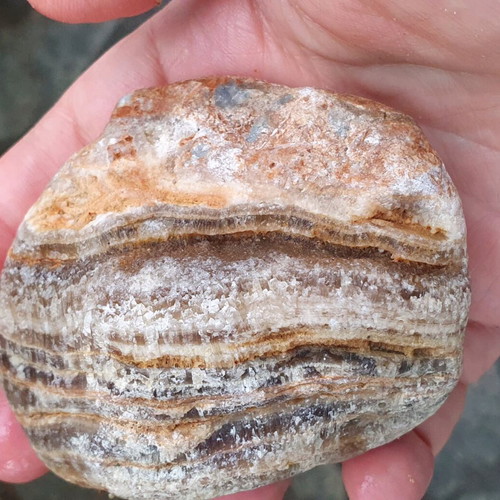 Raw agate from Evros new