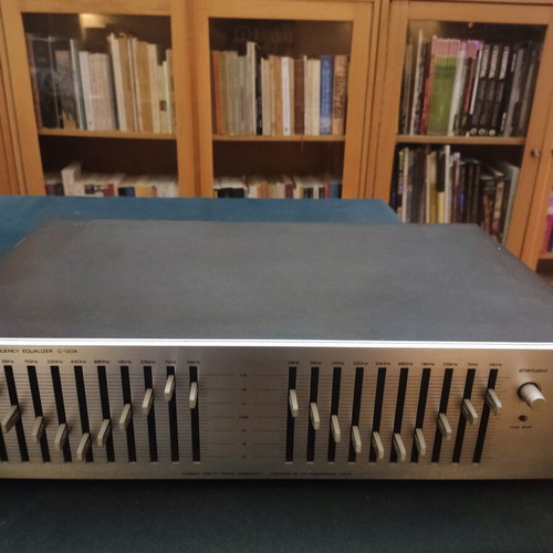 Japanese analog EQ Luxman G-120A used vintage
