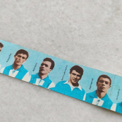 Ethnikos 1967-1968 used collectible elongated sticker