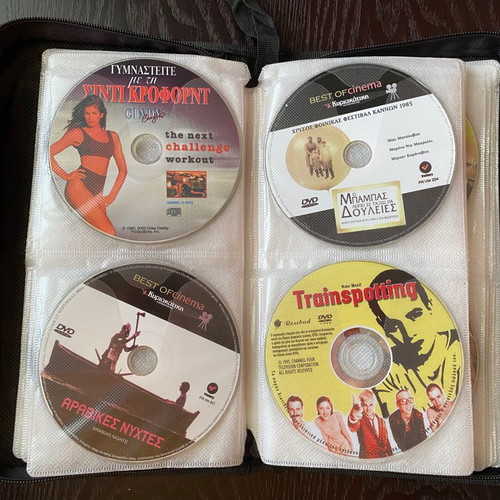DVD movies pack of 38 in album