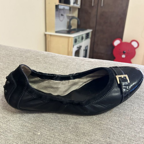 Tod's ballerina flats size 36 used, black