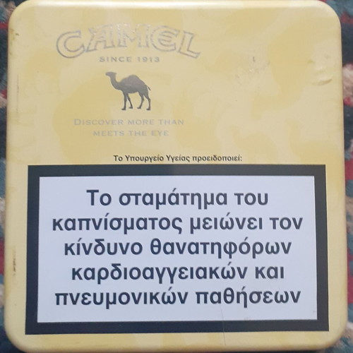 Camel collectible metal cigarette case like new
