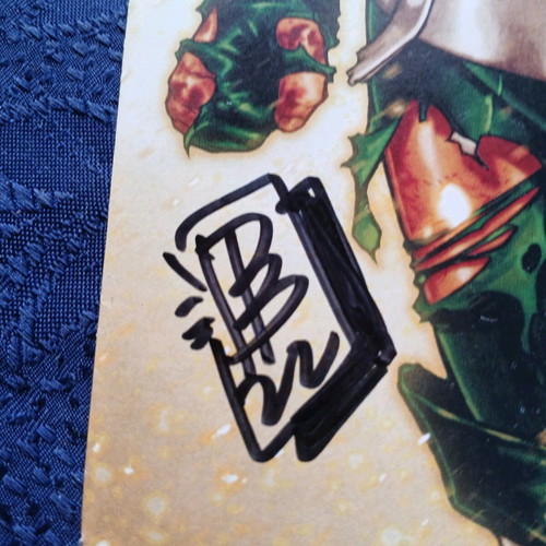 X-men Legacy #262 like new with David Baldeon signature