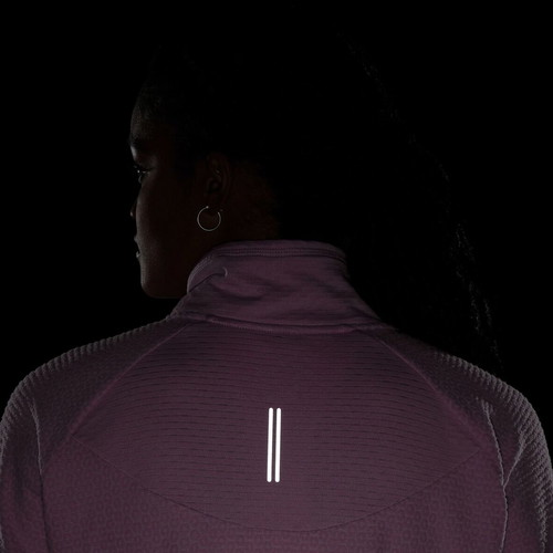 Nike CU3264 Sphere Running Therma Dri-Fit women's reflective thermal top XL like new