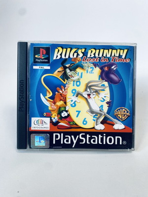 Bugs Bunny Lost in Time PlayStation 1 PS1 game like new, complete English