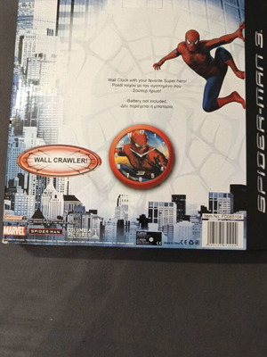 Spiderman wall clock new, analog