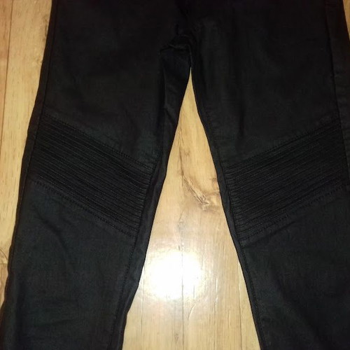 Stradivarius jeans size 40 waterproof, elastic, leather-like like new