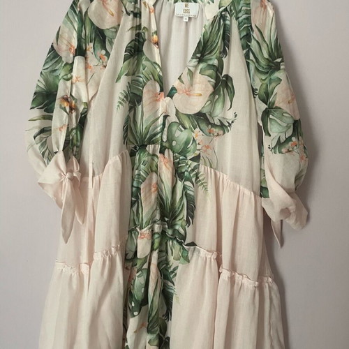 Dress like new, one size, floral print