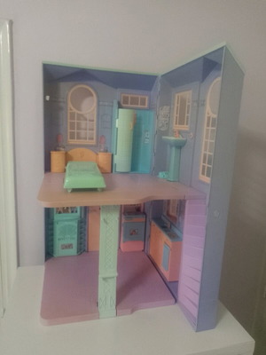 Barbie Townhouse 2002 μεταχειρισμένο, vintage κουκλόσπιτο Townhouse 53967