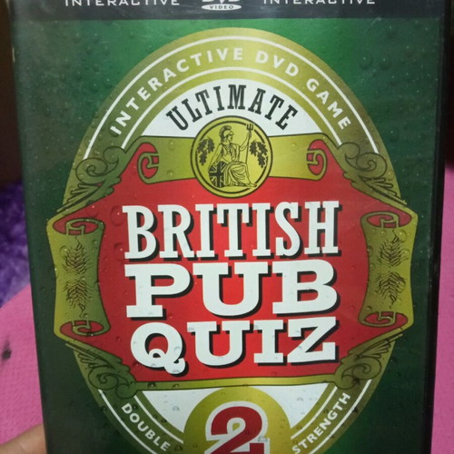 Ultimate British Pub Quiz 2 DVD like new, subbed