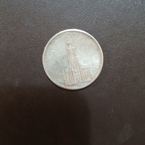 Silver coin Germany 5 mark 1935