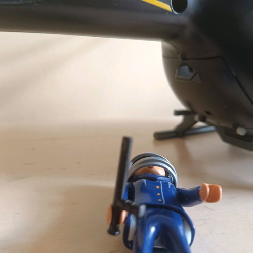 Playmobil helicopter used with missing parts
