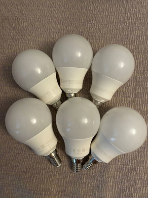 Λαμπτήρες LED E14 μεταχειρισμένοι, λευκού φωτισμού 2700K