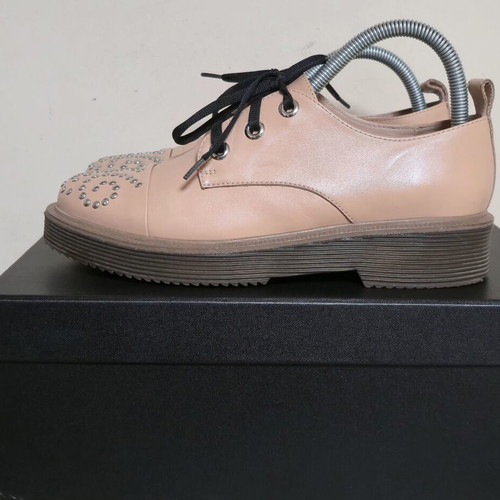 Musette original women's oxford shoes like new, beige leather