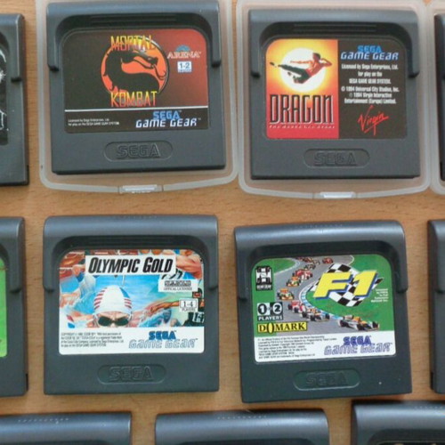 Sega Game Gear games collection