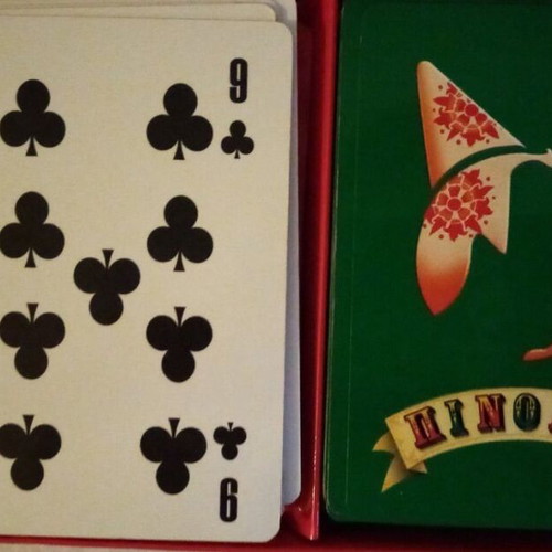 Pinocchio collectible playing cards used, 2 pieces in paper box