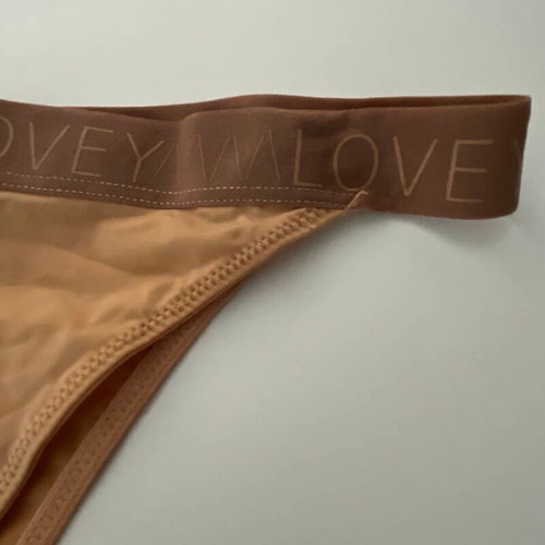 Luna Brazilian slip new, size Small, beige