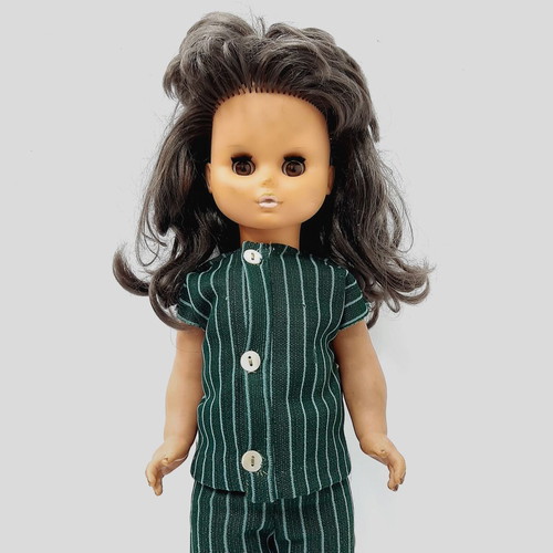 Vintage doll 60s early plastic with original clothes
