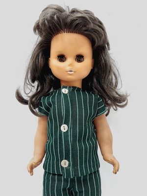 Vintage doll 60s early plastic with original clothes