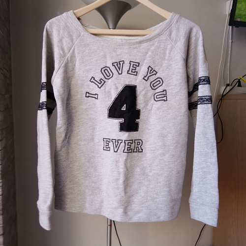 Terranova long-sleeve shirt like new, size S, black and white
