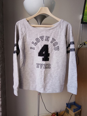 Terranova long-sleeve shirt like new, size S, black and white