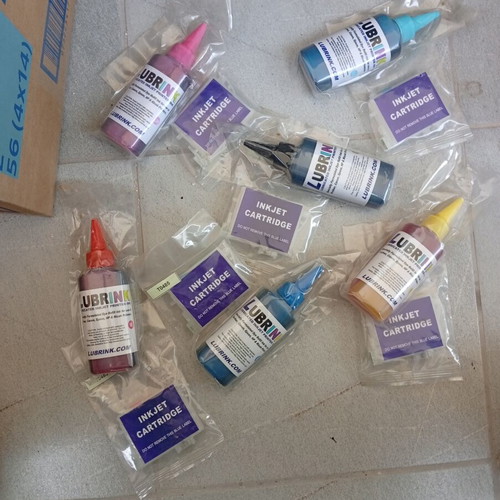 Lubrink refill ink set new for Epson, Canon, HP, Ricoh inkjet printers