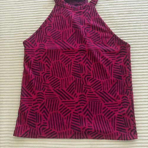 Zara Trafaluc top like new, pink pattern, size L