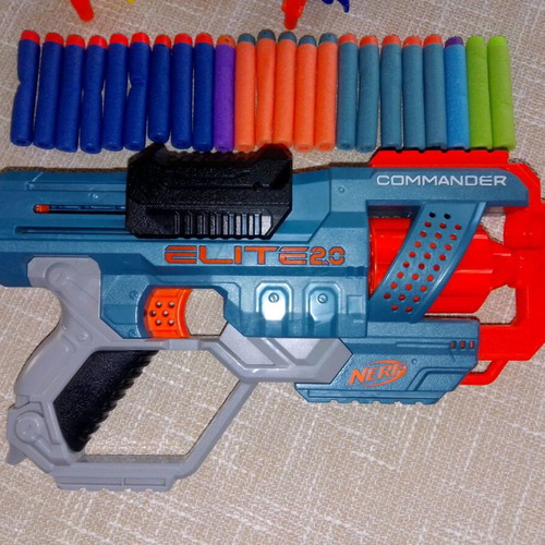 Nerf bundle like new with 3 authentic blasters and darts