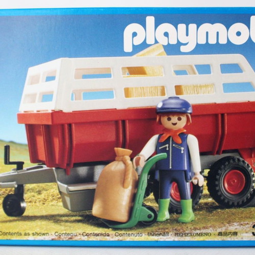 Playmobil 3719 Farmer on the Farm vintage sealed 1992