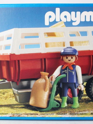 Playmobil 3719 Αγρότης στη φάρμα vintage σφραγισμένο 1992