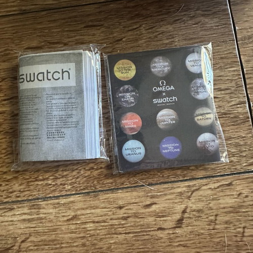 Omega x Swatch Bioceramic MoonSwatch Mission to the Moonphase White Edition new