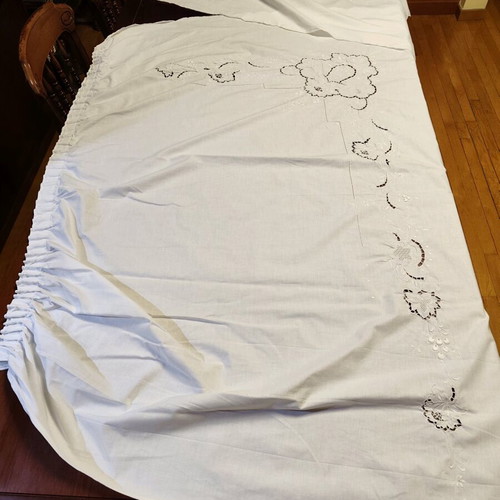 Handmade cut curtains like new