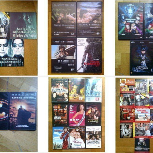 DVD movies used with subtitles, pack of 350+
